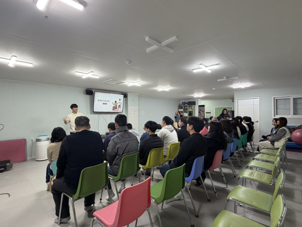 사회적협동조합 우리자리 요청, 장애인식개선교육 강의 진행