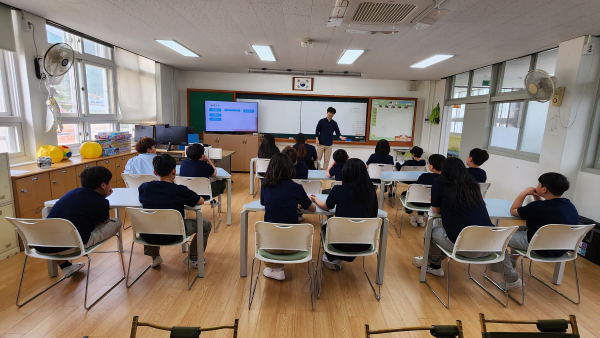 대감초등학교 요청, 장애인식개선 교육 강의 진행