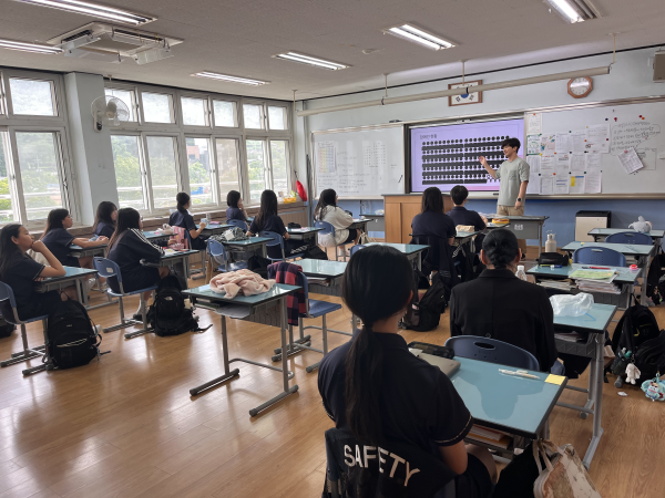 용마초등학교 요청, 장애인식개선 교육 강의 진행