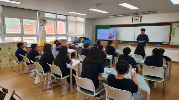 대감초등학교 요청, 장애인식개선 교육 강의 진행